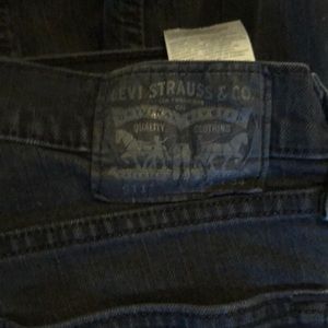 34/34 Levi Strauss Retro Black Jeans